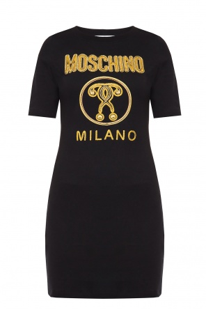 Logo-embroidered dress, zdjęcie 1 Logo-embroidered dress od Moschino